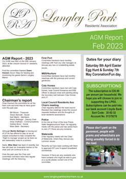 Langley Park Newsletter February 2023