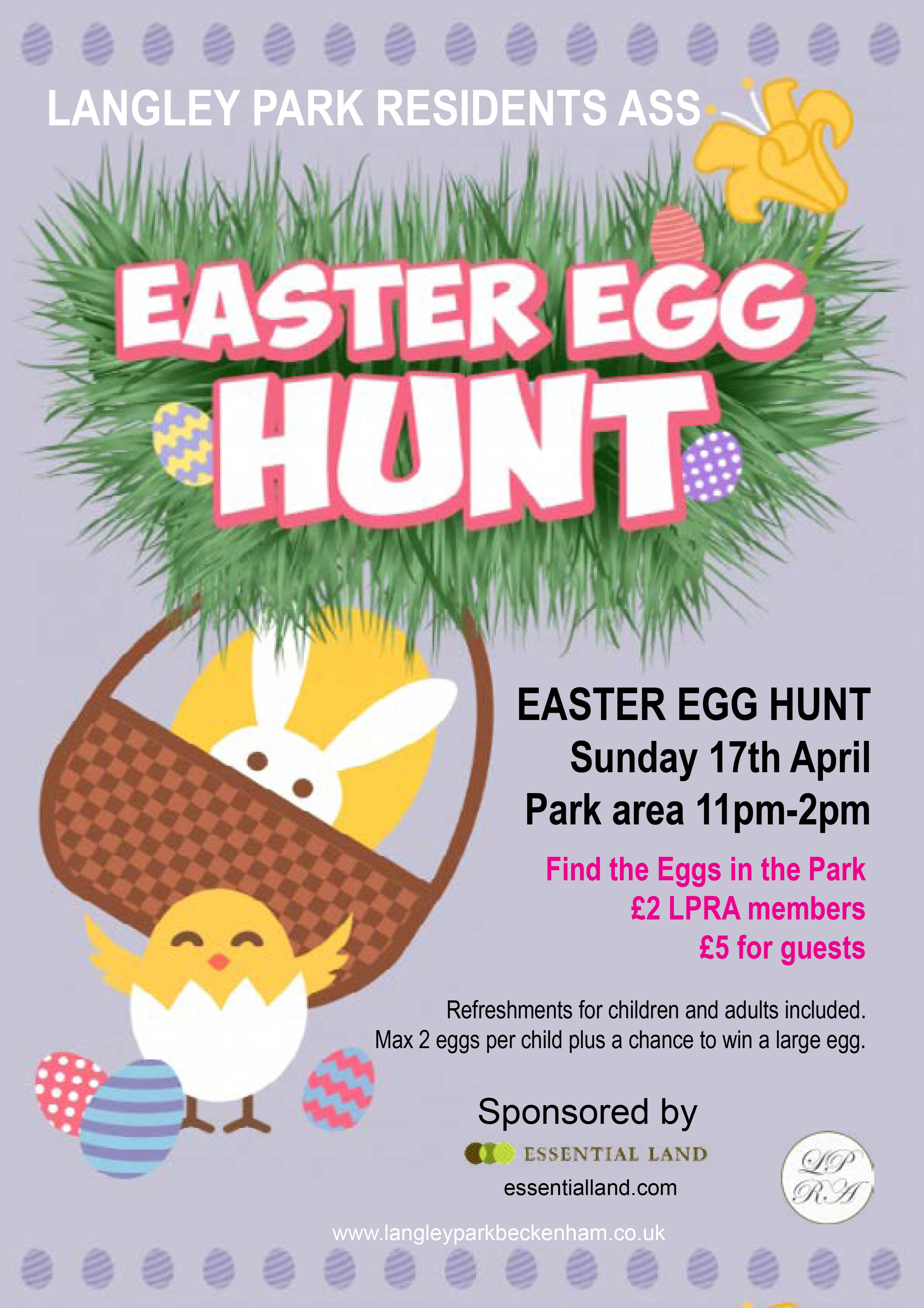 Langley Park Easter Egg Hunt 2022