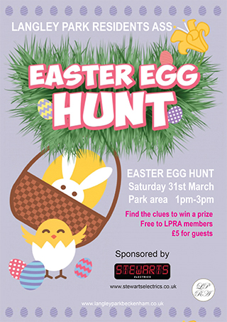 Langley Park Easter Egg Hunt 2018