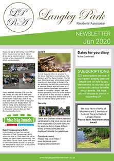 Langley Park Newsletter June 2020