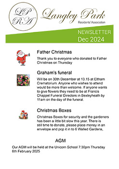 Langley Park Newsletter December 2024