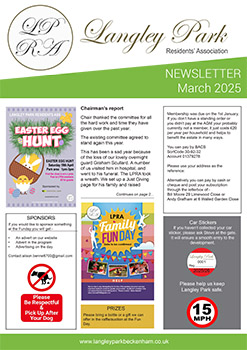 Langley Park Newsletter March 2025